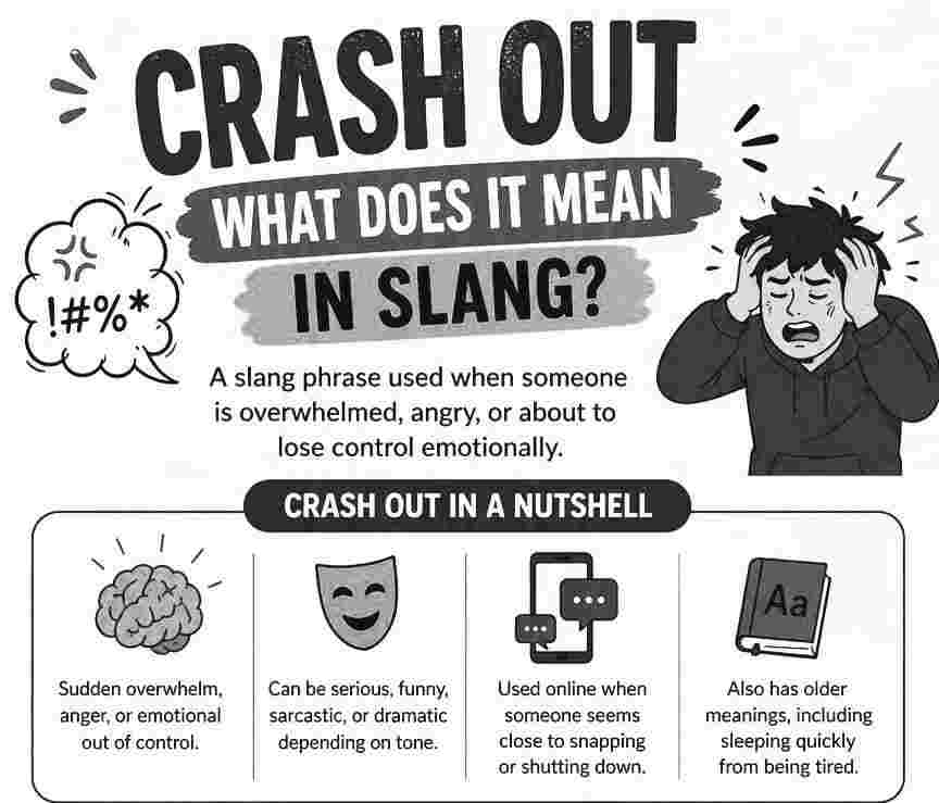 Crash out meaning in slang
