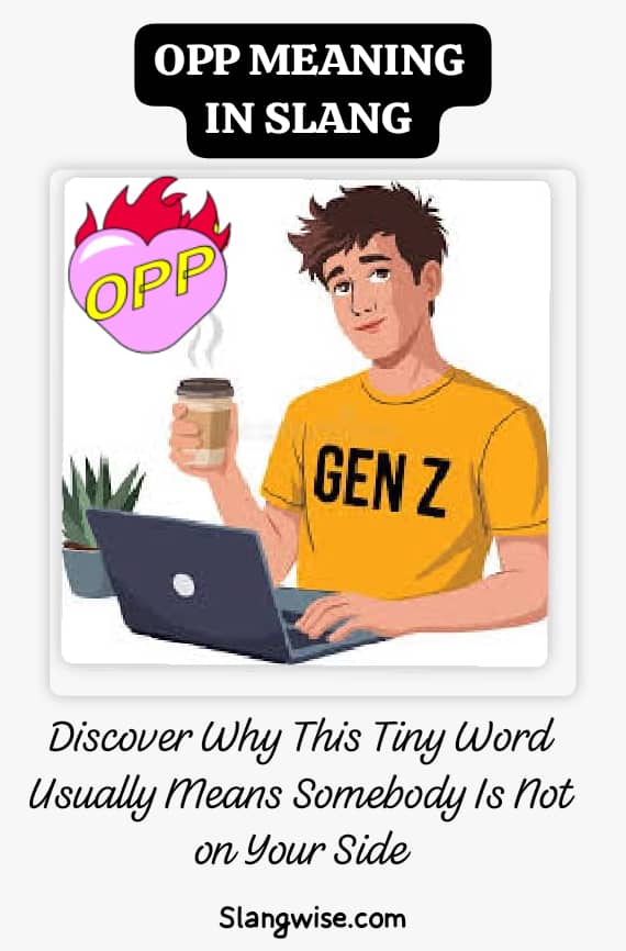 OPP Meaning in Slang Why This Tiny Word Usually Means Somebody Is Not on Your Side