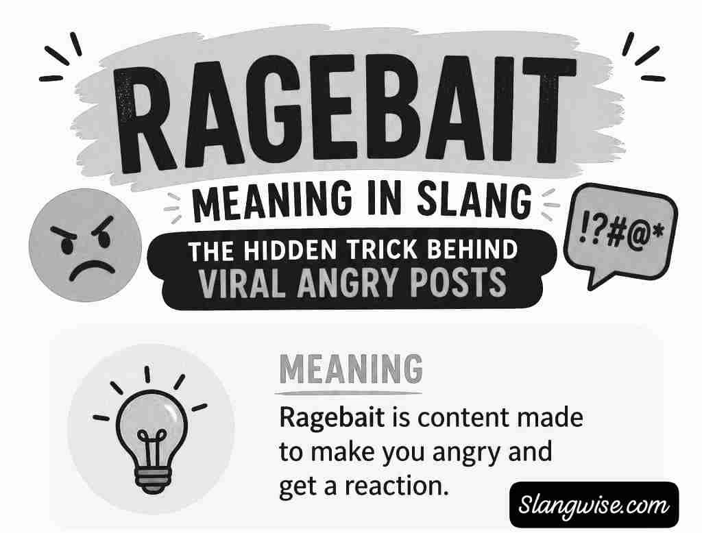Ragebait Meaning in Slang: The Hidden Trick Behind Viral Angry Posts