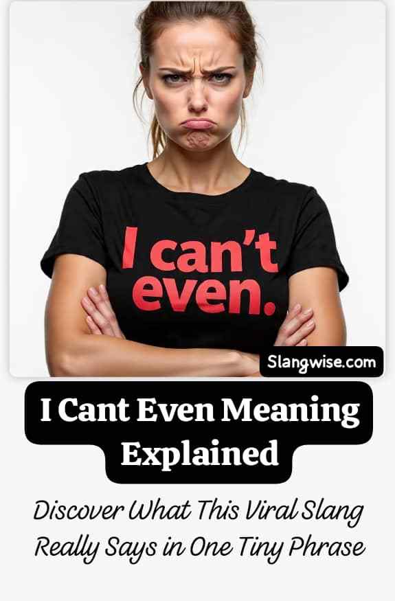 I can't even meaning: What This Viral Slang Really Says in One Tiny Phrase