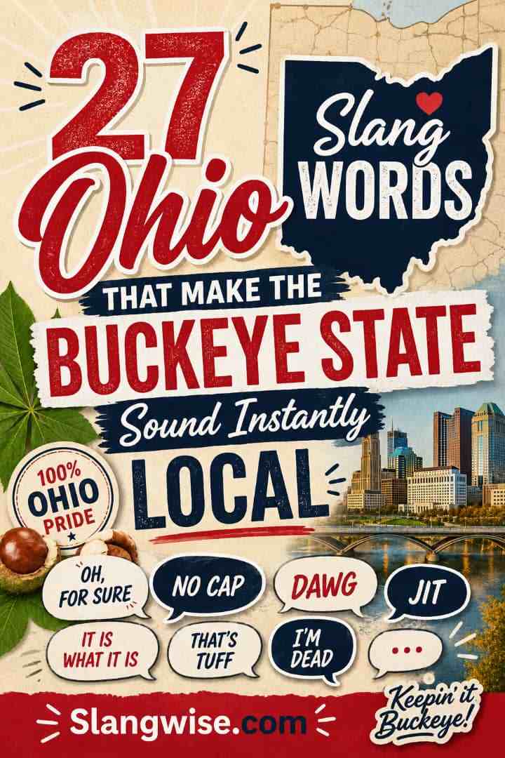 27 Ohio Slang Words That Make the Buckeye State Sound Instantly Local