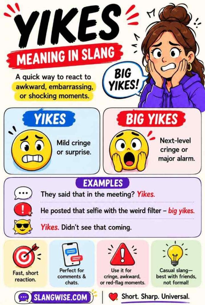 Big Yikes Meaning in Slang: The Viral Phrase Everyone Uses Wrong