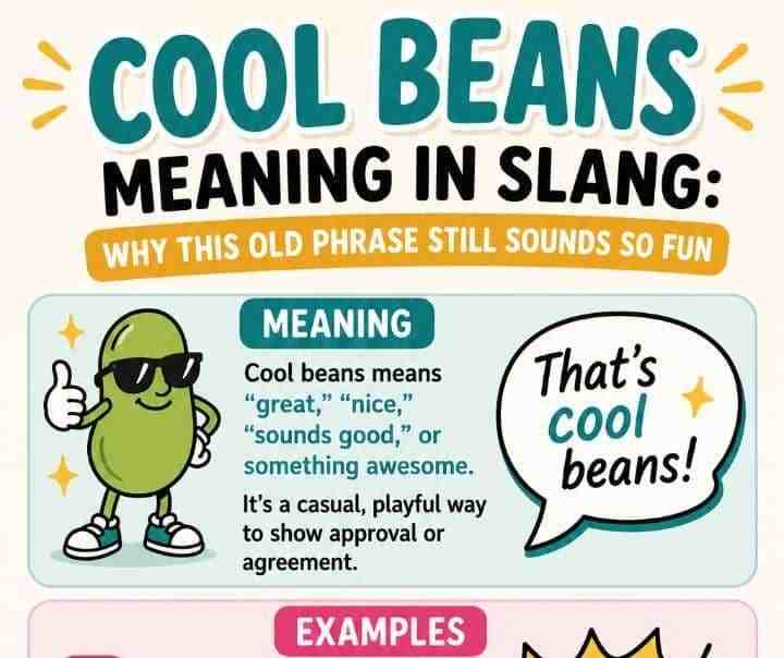 Cool Beans Meaning in Slang: Why This Old Phrase Still Sounds So Fun