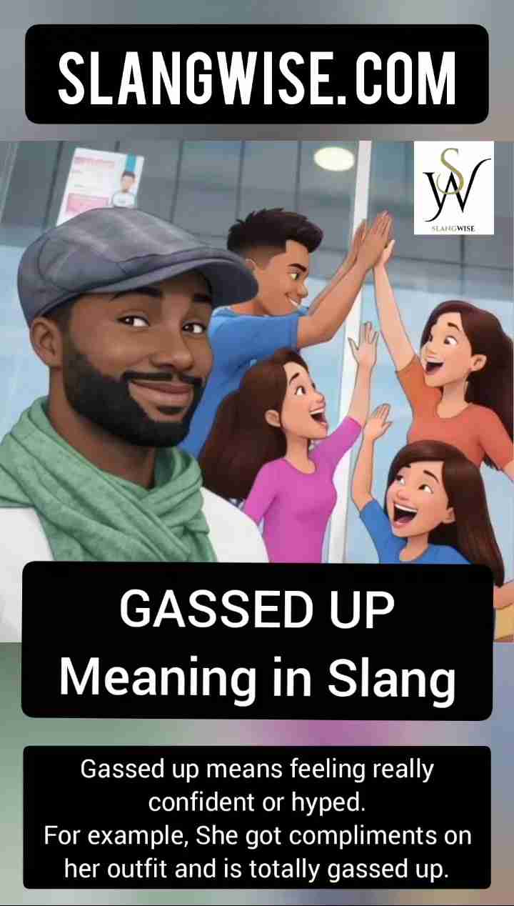 Gassed up meaning in slang