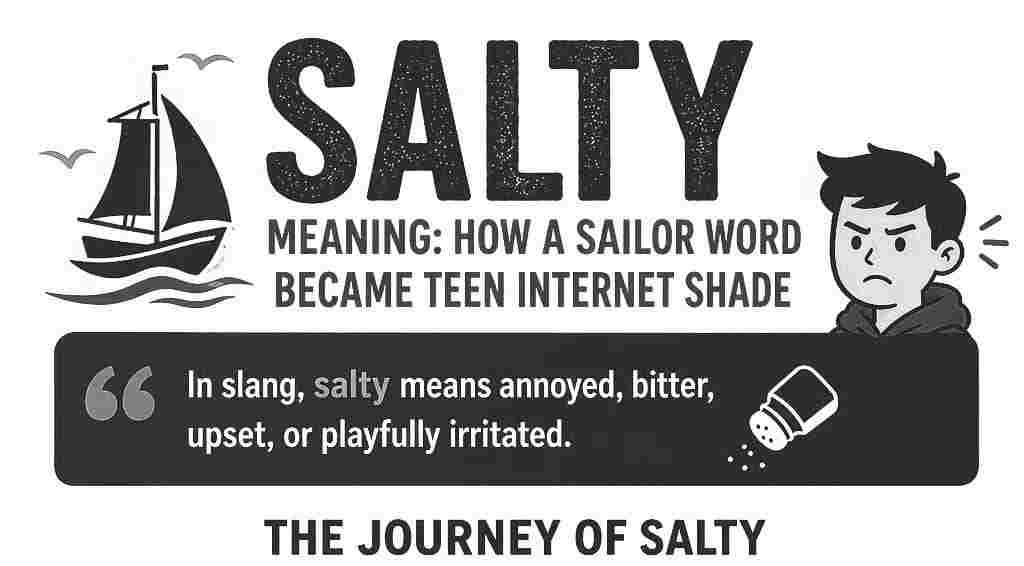 Salty Meaning in slang