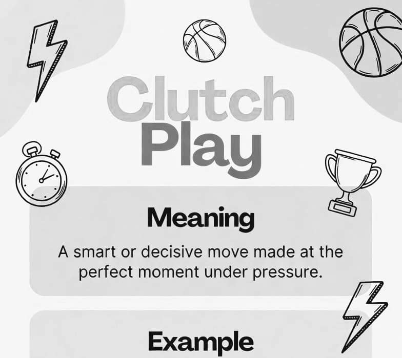 Clutch Play Meaning in Slang: The Last Second Move That Changes Everything