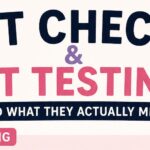 Why Everyone Keeps Saying Fit Check and Fit Testing and What They Actually Mean