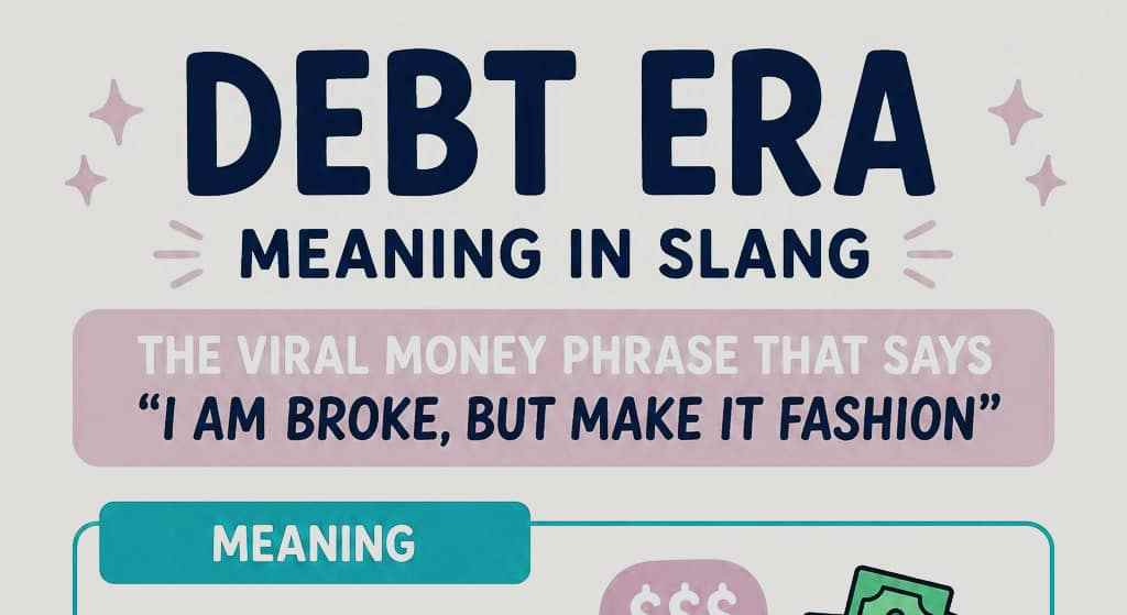 Debt Era Meaning in Slang: The Viral Money Phrase That Says “I Am Broke, But Make It Fashion”