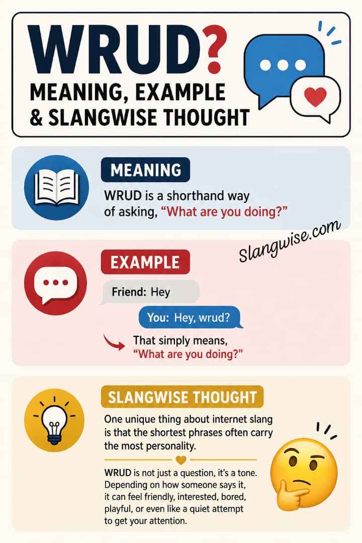 WRUD Meaning in Text: The Tiny Text That Can Sound Curious, Flirty, or Slightly Suspicious