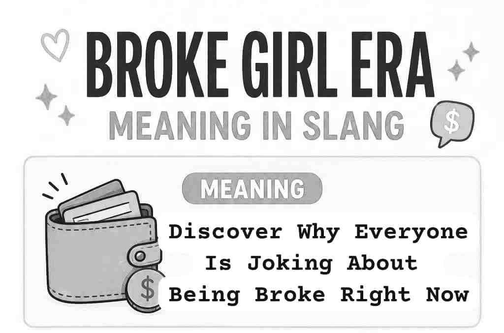 Broke Girl Era Meaning in Slang: Why Everyone Is Joking About Being Broke Right Now
