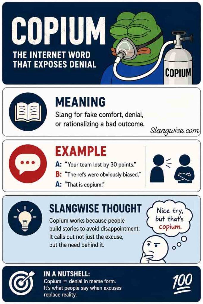 Copium Meaning in Slang: The Internet Word That Instantly Exposes Denial
