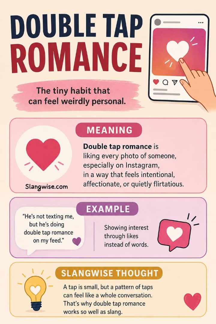 Double Tap Romance Meaning in Slang: The Tiny Instagram Habit That Can Feel Weirdly Personal