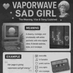 Vaporwave Sad Girl Meaning in Slang: The Internet Aesthetic That Feels Soft, Nostalgic, and a Little Heartbroken