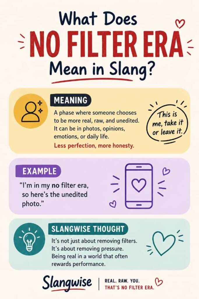 No Filter Era Meaning in Slang: Why Everyone Is Suddenly Obsessed With Being Real