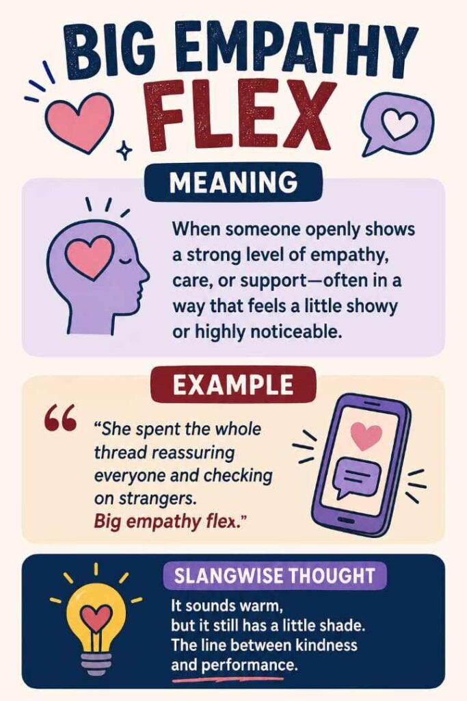 Big Empathy Flex Meaning in Slang: What It Really Means and How People Use It
