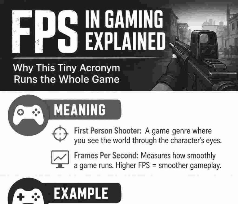 FPS in Gaming Explained: Why This Tiny Acronym Runs the Whole Game
