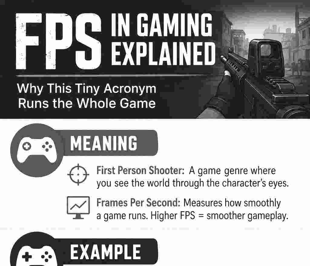FPS in Gaming Explained: Why This Tiny Acronym Runs the Whole Game