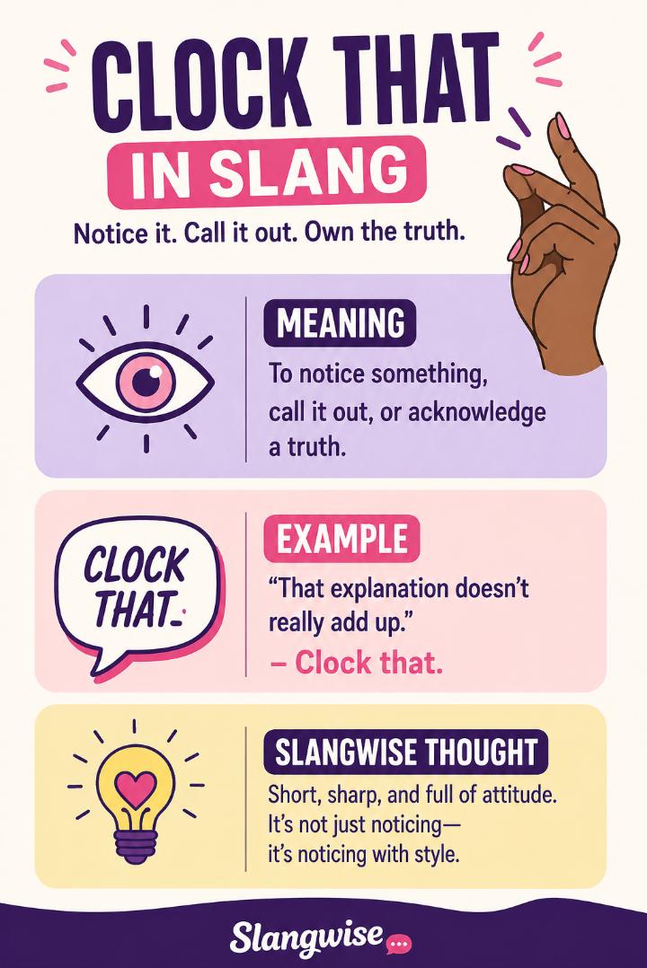 Clock That Meaning in Slang: The Fast, Funny Phrase Everyone Is Quietly Using