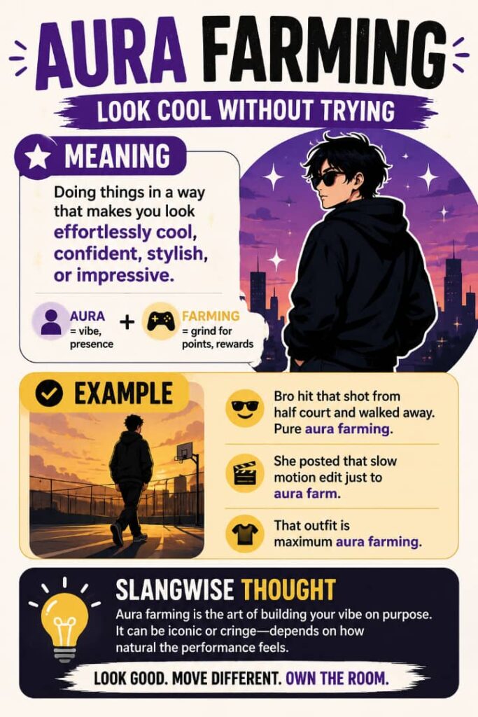 Aura Farming Meaning Explained: The Viral Slang Everyone Is Using to Look Cool Without Trying