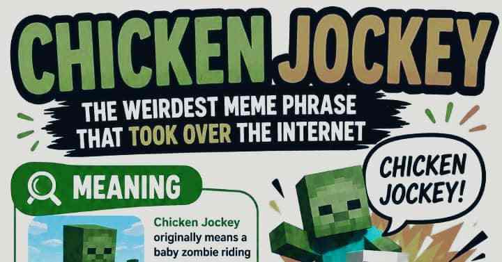 Chicken Jockey Meaning in Slang: The Weirdest Meme Phrase That Took Over the Internet