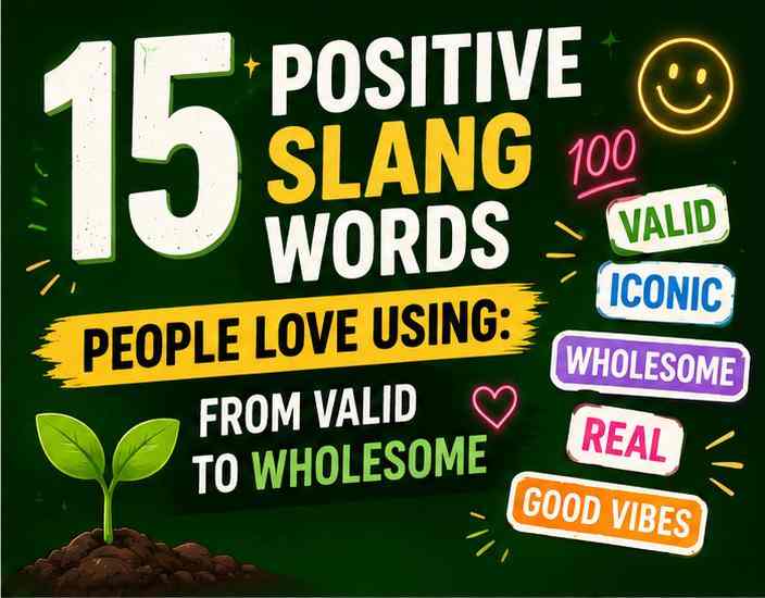 15 Positive Slang Words People Love Using: From Valid to Wholesome