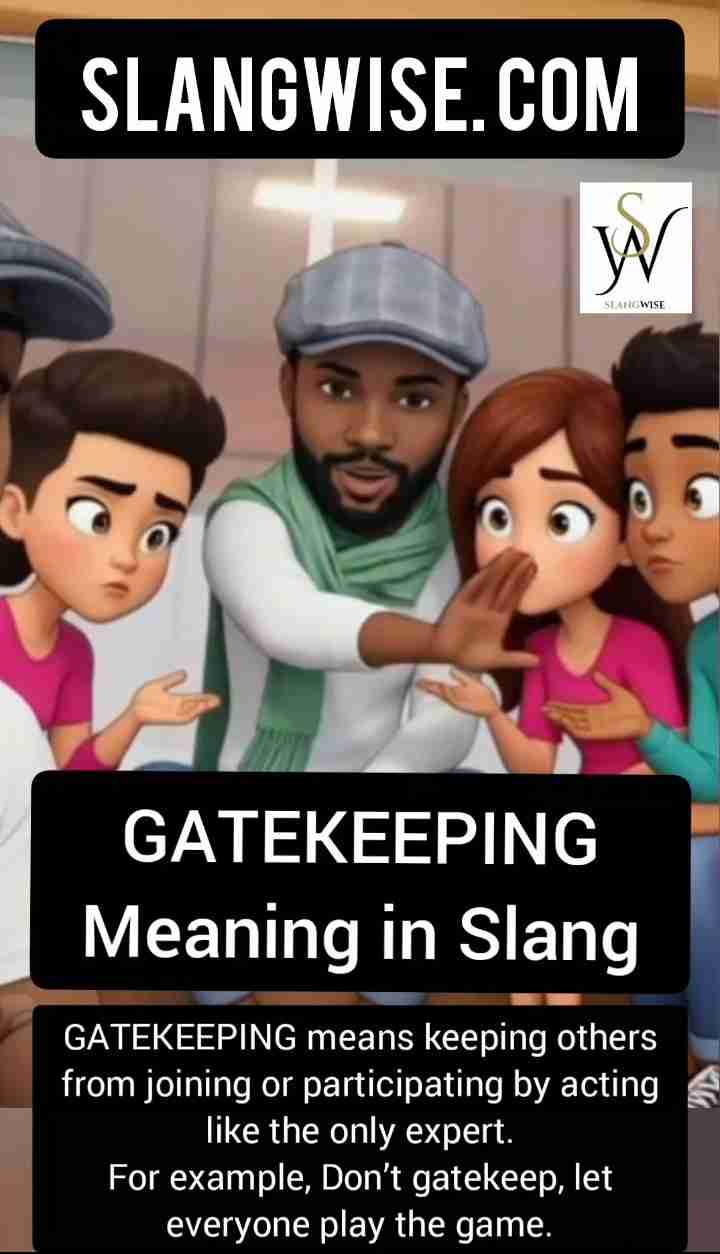 Gatekeeping meaning
