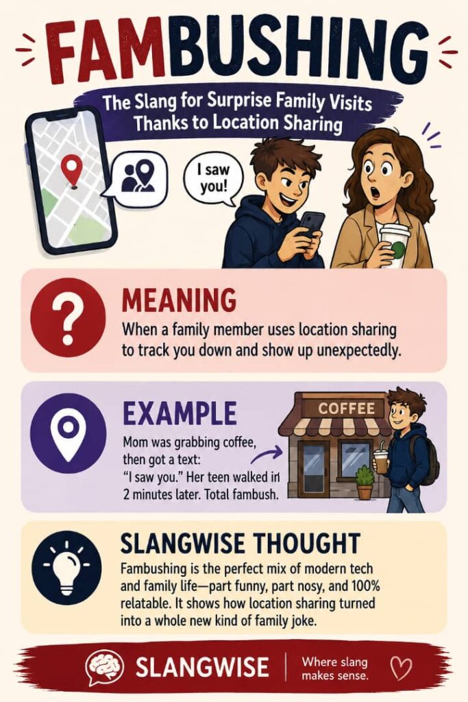 Fambushing Meaning in Slang: The Wildly Funny Trend Where Kids Turn Location Sharing Against Their Parents