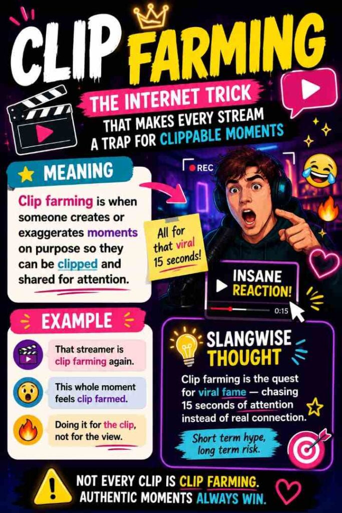 Clip Farming Meaning in Slang: The Viral Internet Trick That Makes Every Stream Feel Like a Trap for Clippable Moments