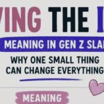 Giving the Ick Meaning in Gen Z Slang: Why One Small Thing Can Change Everything