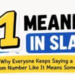 41 Meaning in Slang: Why Everyone Keeps Saying a Random Number Like It Means Something