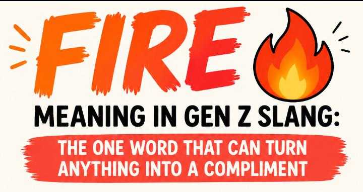 Fire Meaning in Gen Z Slang: The One Word That Can Turn Anything Into a Compliment