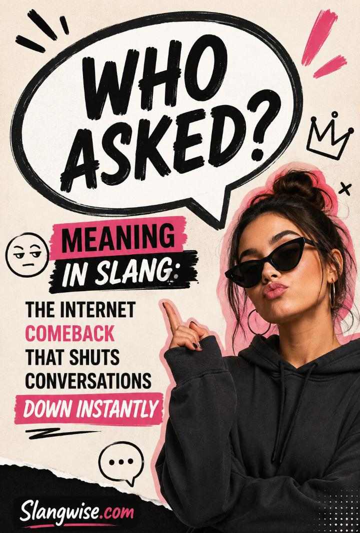 Who Asked Meaning in Slang: The Brutal Internet Comeback That Shuts Conversations Down Instantly