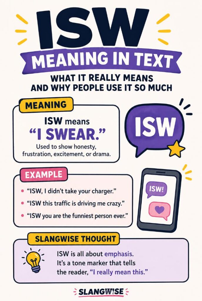 ISW Meaning in Text: What It Really Means and Why People Use It So Much