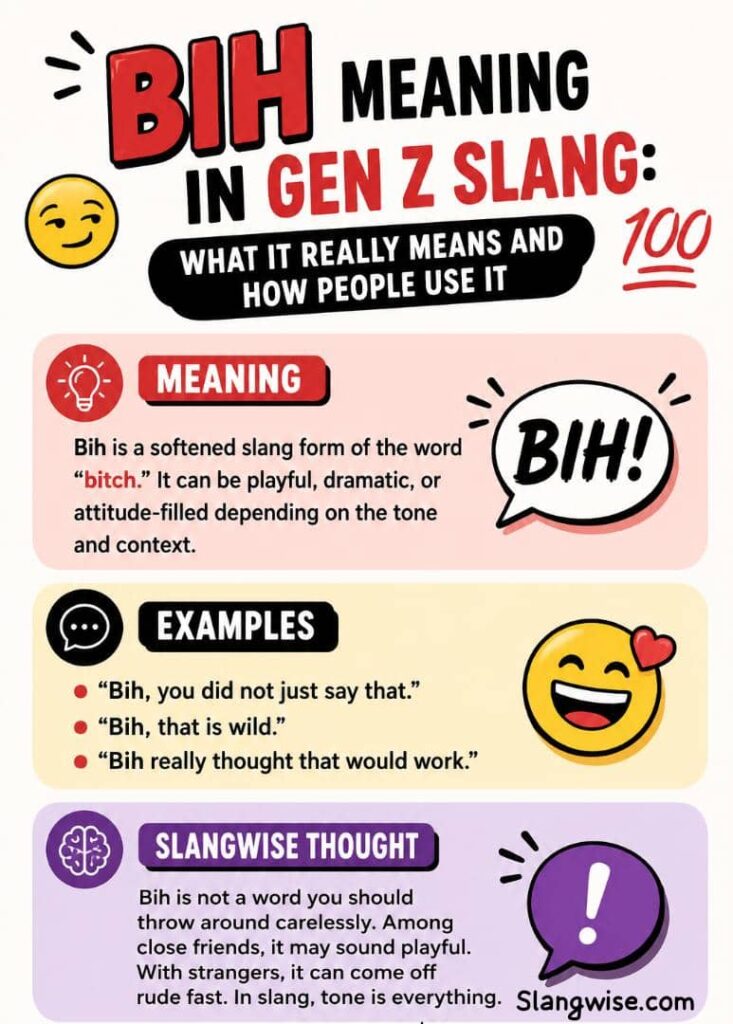 Bih Meaning in Gen Z Slang: What It Really Means and How People Use It