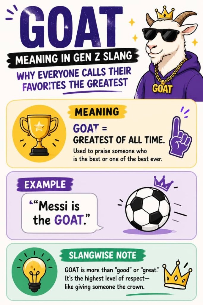 GOAT Meaning in Gen Z Slang: Why Everyone Calls Their Favorites the Greatest