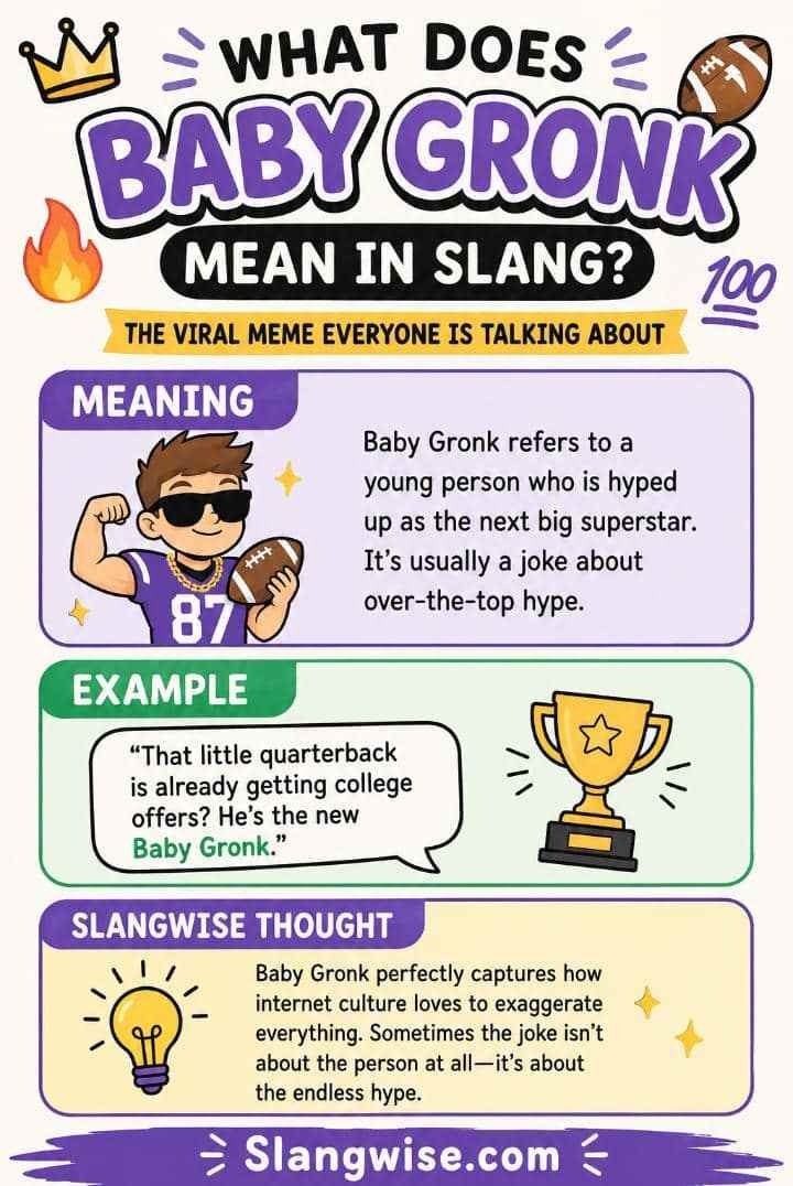 What Does Baby Gronk Mean in Slang? The Viral Meme Everyone Is Talking About