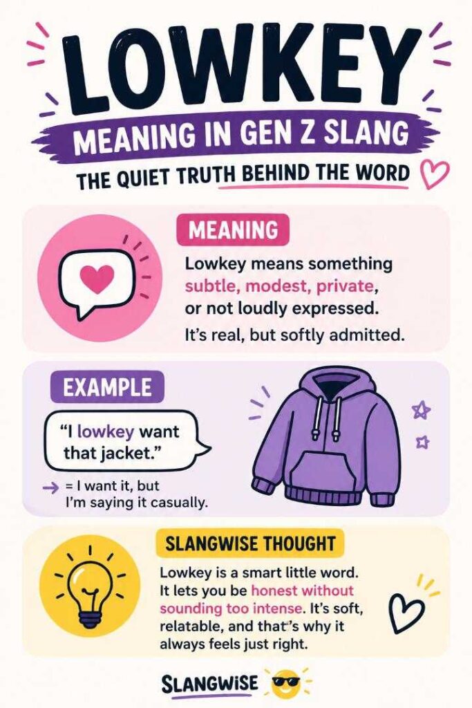 Everyone Keeps Saying Lowkey. Here’s Why It Means More Than You Think