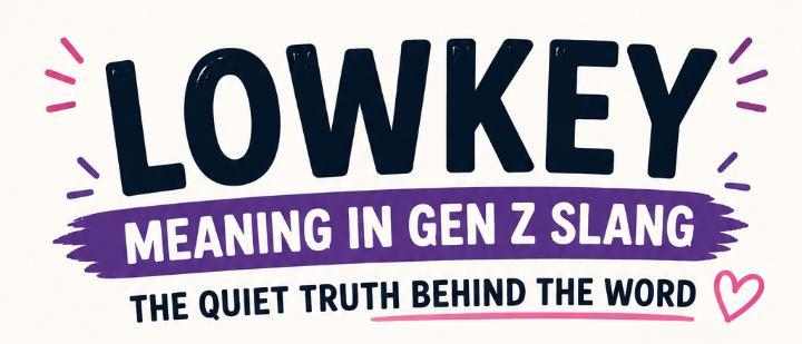 Everyone Keeps Saying Lowkey. Here’s Why It Means More Than You Think