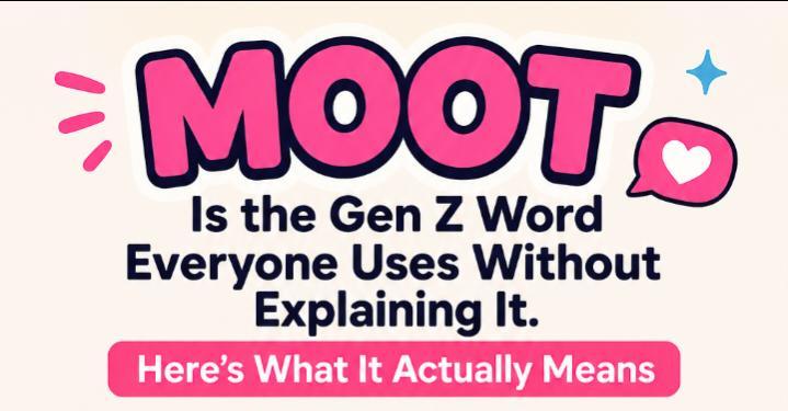 Moot Is the Gen Z Word Everyone Uses Without Explaining It. Here’s What It Actually Means