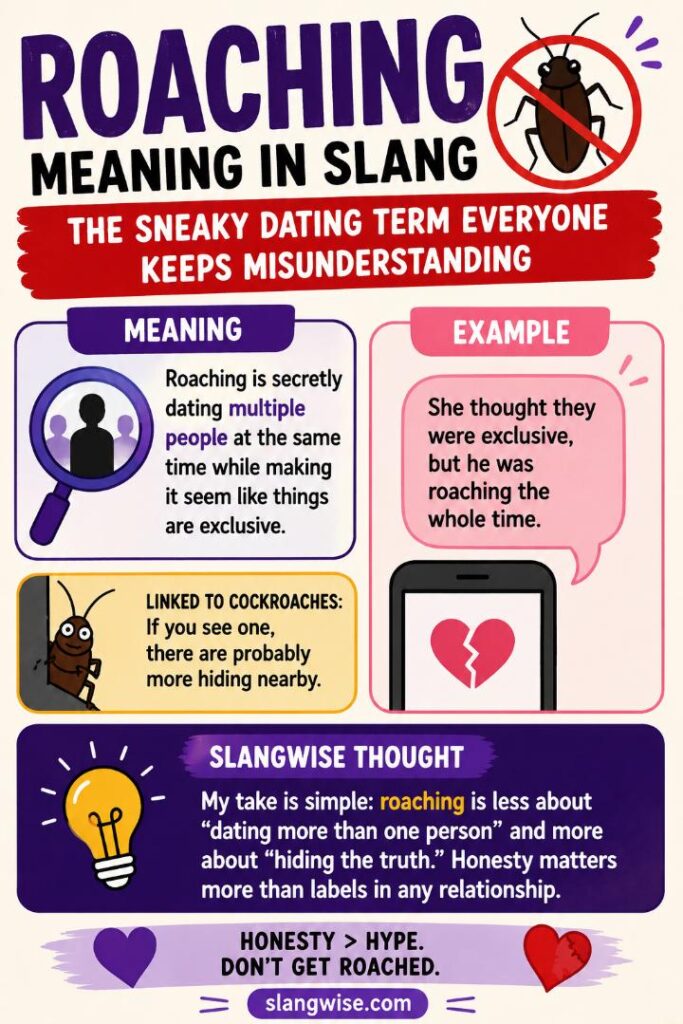 Roaching Meaning in Slang: The Sneaky Dating Term Everyone Keeps Misunderstanding