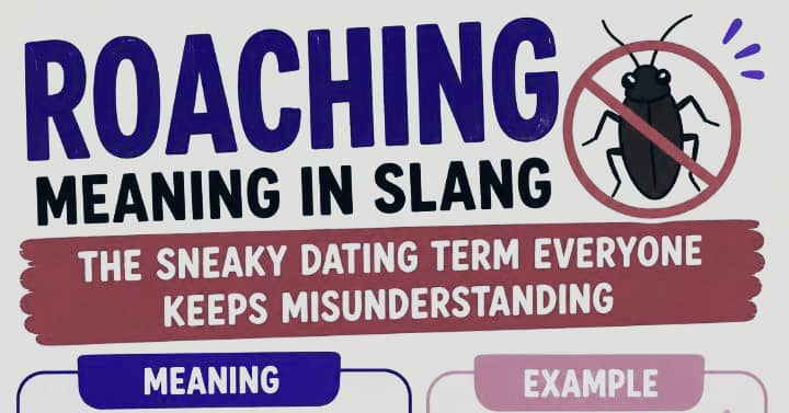 Roaching Meaning in Slang: The Sneaky Dating Term Everyone Keeps Misunderstanding