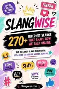 Internet slang dictionary