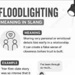 Floodlighting Meaning in Slang: The Dating Trend That Feels Like Emotional Overload