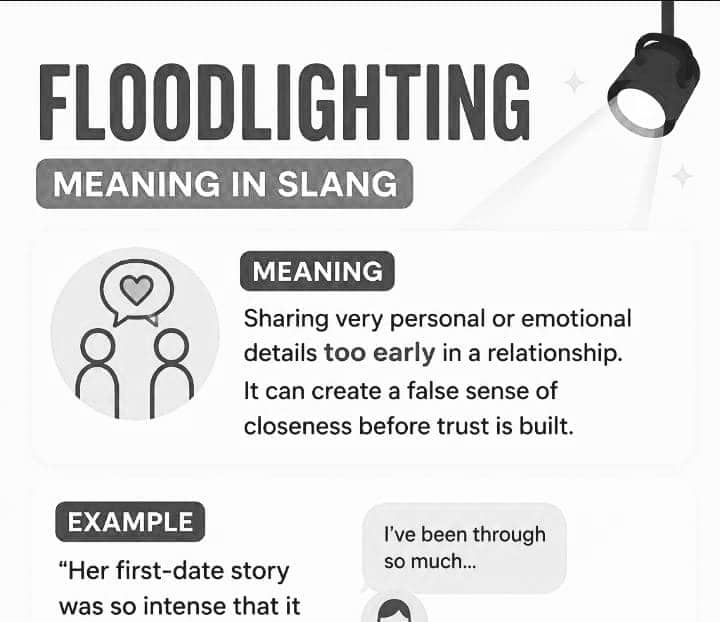 Floodlighting Meaning in Slang: The Dating Trend That Feels Like Emotional Overload