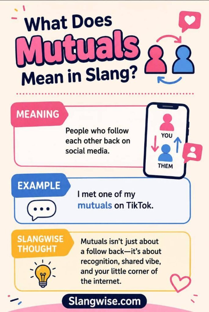 Mutuals Meaning in Slang: Why This One Word Quietly Reveals Your Whole Online Circle
