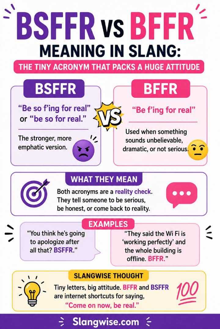 BSFFR vs BFFR Meaning in Slang: The Tiny Acronym That Packs a Huge Attitude