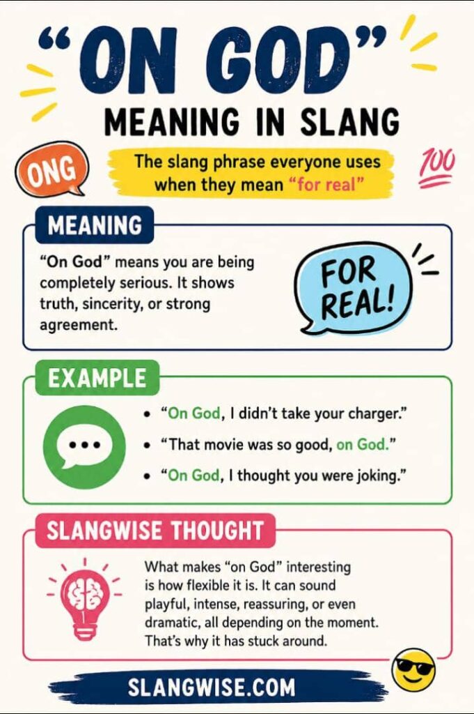 What Does “On God” Mean? The Slang Phrase Everyone Uses When They Mean “For Real”