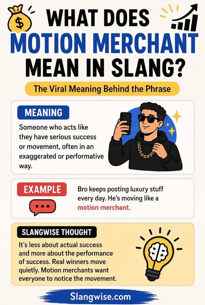 What Does Motion Merchant Mean in Slang? The Viral Meaning Behind the Phrase Everyone Is Using