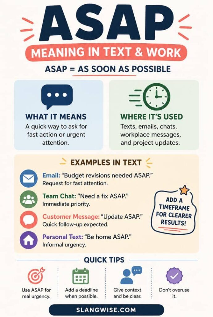 ASAP Meaning in Text and Professional Communication: What It Really Means and How to Use It