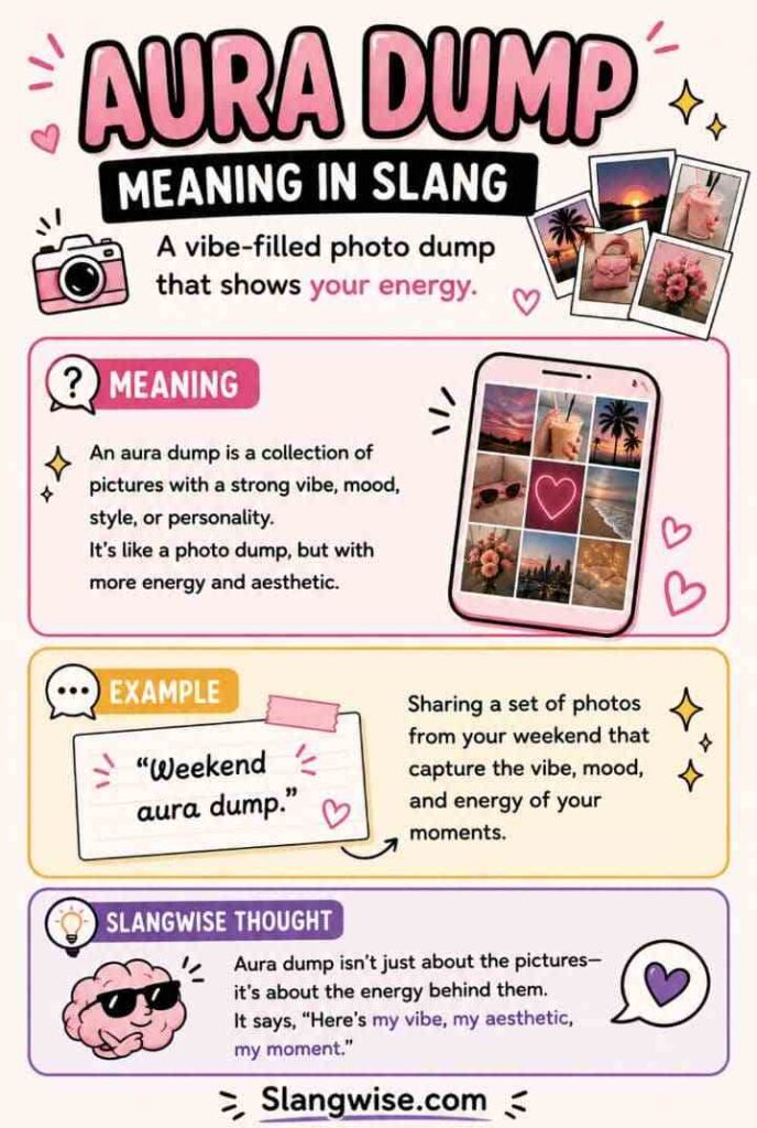 Aura Dump Meaning in Slang: Why This Aesthetic Caption Is Suddenly Everywhere
